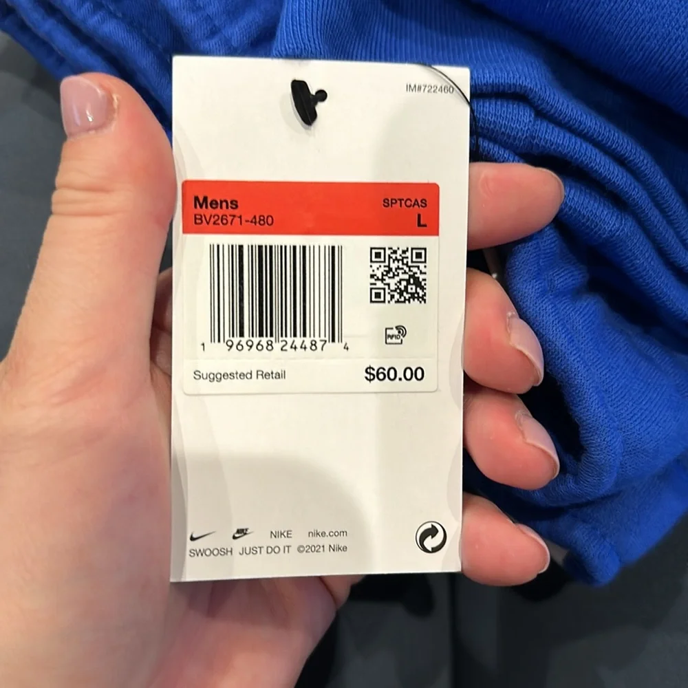 Men’s Nike Sportswear Club Fleece Joggers Size L NWT - Picture 7 of 7